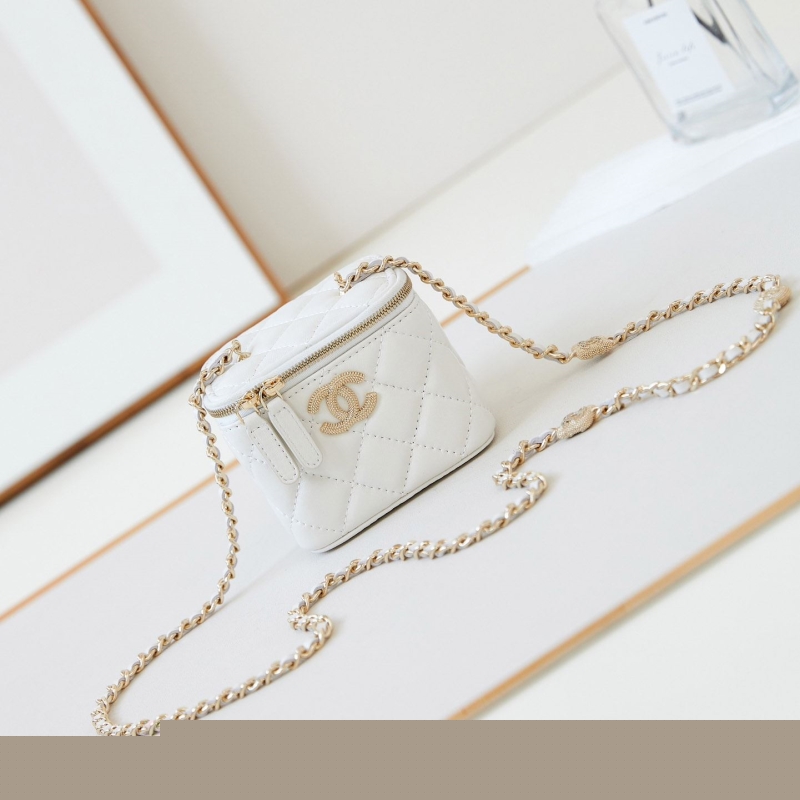 Ch*el cosmetic bags